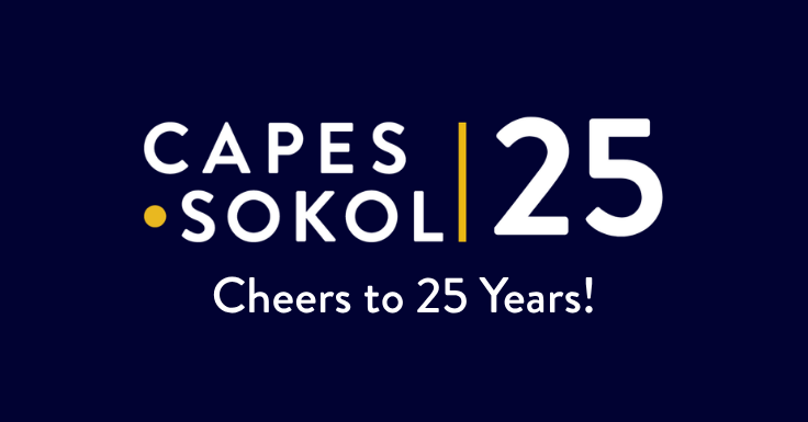 25th Anniversary Logo -Capes Sokol